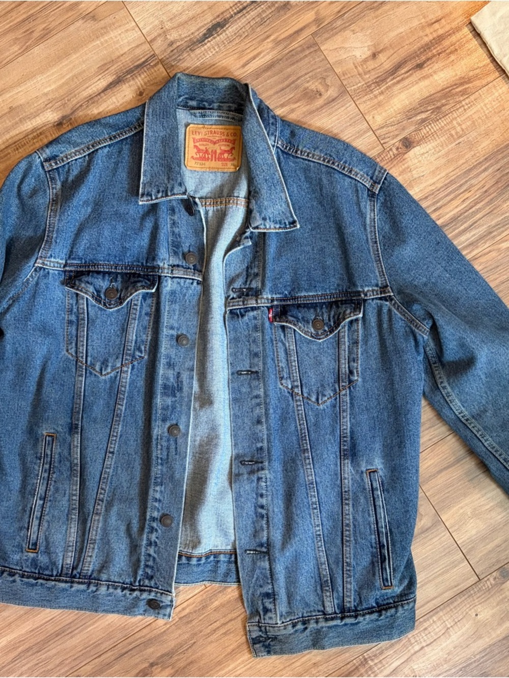 Vintage 90's Levi's Blue Denim Jacket